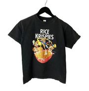 2001 Vintage Y2K Kellogg Company Rice Krispies Baby Tee T Shirt Womens Medium M
