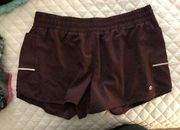 plum colored athletic shorts