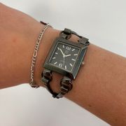 New York & Company Retro Silver Watch