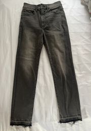 Black Super High Rise Jeans