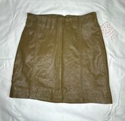 Leather Skirt