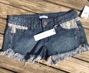 NWT O’Neill 100% cotton Jean shorts