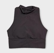 Kyodan | Griffintown Ribbed Mock Neck Bra Top | Small