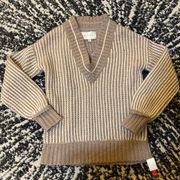 Brochu Walker Jessen Striped Wool and Cashmere Sweater size XS