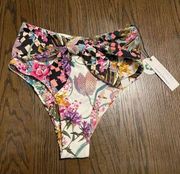 Swiminista x Christian Lacroix Josephine Floral Classy Bottoms, S NWT