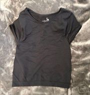 Free People Intimately Black Top Sz XS/S NWOT