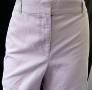 NWT  LOFT  LAVENDER CASUAL DRESS COTTON ORIGINAL CHINO SHORTS SZE: 16 NWT