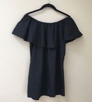 Cotton Off the Shoulder Dress Medium