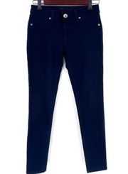 DL1961 Women's 4-Way Stretch Emma Power Legging Skinny Jean Dark Blue Wash Sz 26