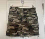 Carmar Camo Skirt