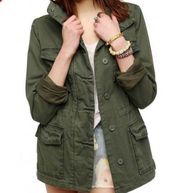 Ecoté (Urban Outfitters) Army Green Utility Jacket