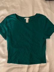 Forest Green Baby Tee