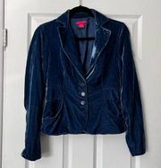 Sunny Leigh Velvet Jacket - Size 4