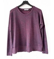 Rag & Bone Purple Long Sleeve Crew Neck Sweater Women's S