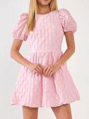 HerringStones Pink Babydoll Dress