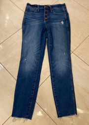 High Rise Skinny Jean Size 28