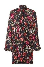 NEW NWT $525 A.L.C. Bold Floral Printed Nadia Dres