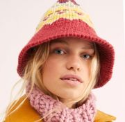 Free People High Road Fairisle Bucket Hat