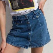 Jean Skirt Mini