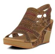 L'Artiste Women's Irvana Sandal Size 7 Taupe A34