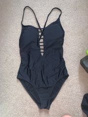 Black One Piece Swimsuit