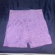 SHEIN Purple Biker Shorts