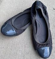 Dana Buchman Grey Ballet Flats size 9.5