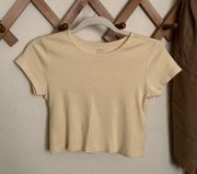 Cropped T-shirt