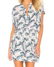 RAILS Angelina Dress in Tropico Palm Print Tropical Beachy Size Extra Small