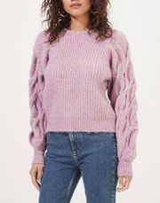 NWOT  the Label Lizette Sweater Lilac M