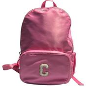 Stoney Clover Lane x Target Pink Backpack w/ a Varsity C Patch