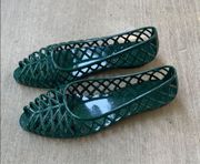 American Apparel lattice pvc jelly sandal new!