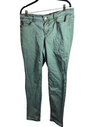 Relativity Green Jeans Size 14