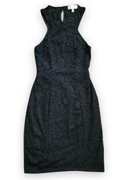 Black Lace Bodycon Dress, Women's XS