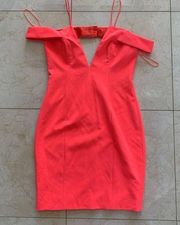 JayGodfrey NWOT Hot Pink/Neon Orange Dress Sz 10