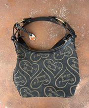 Vtg y2k dooney and Bourke logo hobo bag 