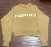 Essentials Crew Neck Knit  Sweater 