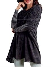 CAbi Waverly Poncho Wool Mohair Oversized Sweater Style 3124 Sz Small
