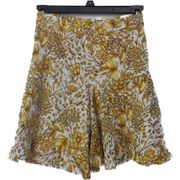 floral yellow skirt XS #62