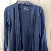 Classic elements open front cotton cardigan small