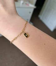 Gold Charm Bracelet