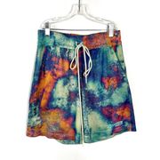 Adidas Men’s Colorful Patterned AOP Printed Shorts Small S Retro Athletic Gym