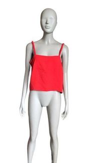 NWT Gianni Bini Red Open Back Crop Top