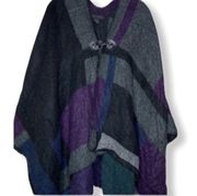 Steve Madden Acrylic Poncho Cape