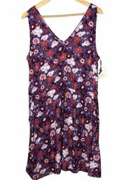 NWT Hinge Anthropologie Sleeveless Dress Pockets 1