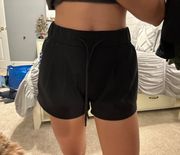 Lululemon Black Lulu Tie Shorts