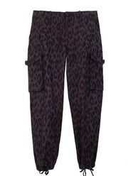 Proenza Schouler Leopard Print Cargo Pants