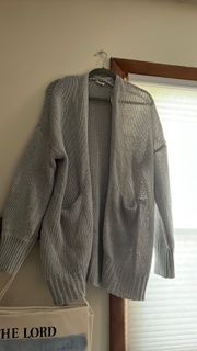 Grey Cardigan 