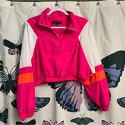 Cropped wind breaker