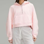 Lululemon Scuba Oversized Half-Zip Hoodie Strawberry Milkshake